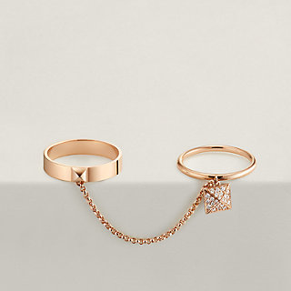 【HERMES】Hermes Clou d'H ring, small model Hermès Clou d'H ring, small model | Hermès USA